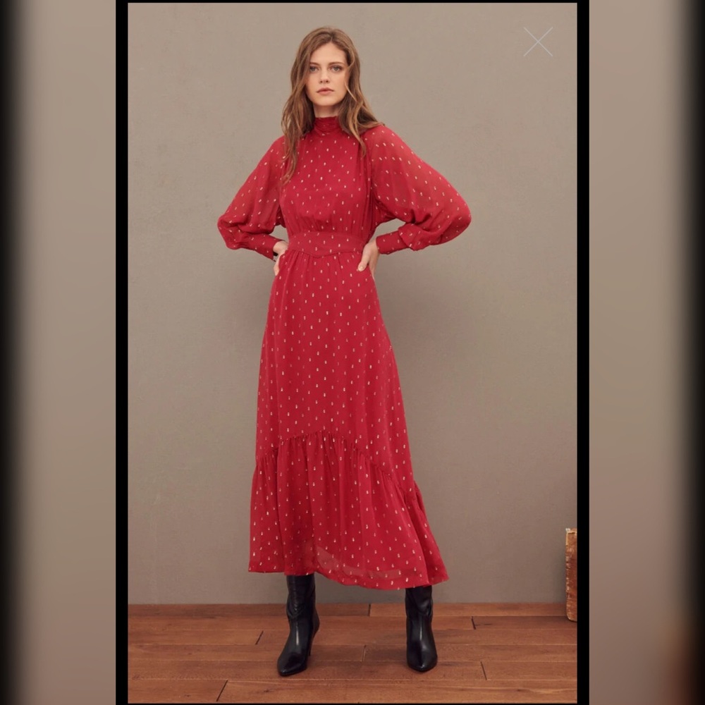 ba&sh Romy maxi dress